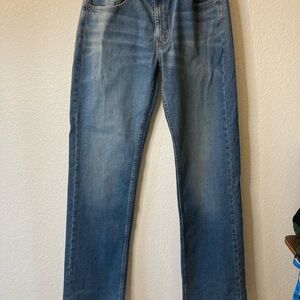 Levi Strauss Signature Gold Men's Relaxed Fit Flex Jeans W34 L36 Indigo Standard